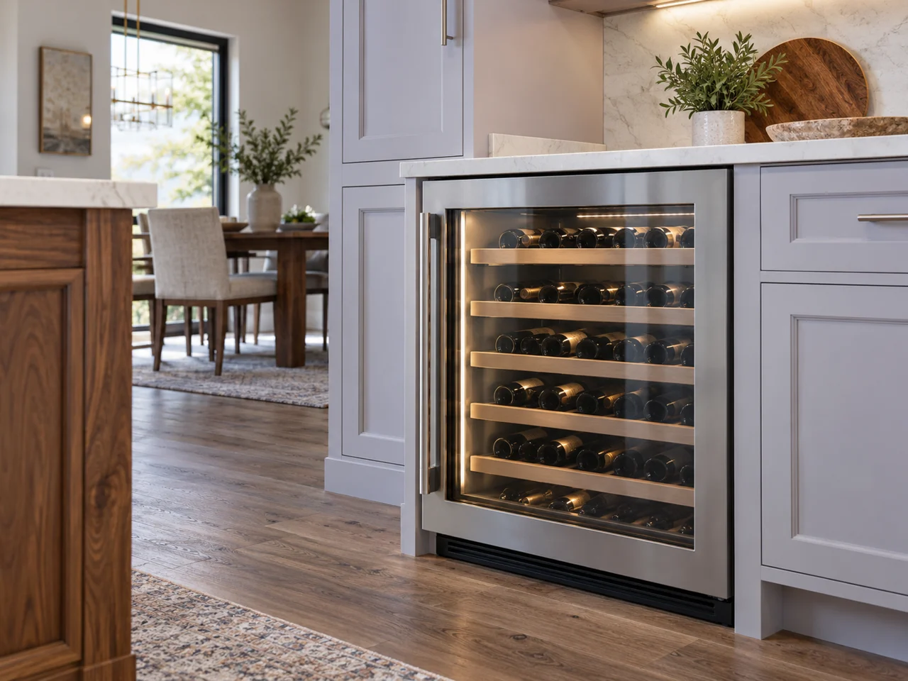 Illustration of Thermador wine cooler